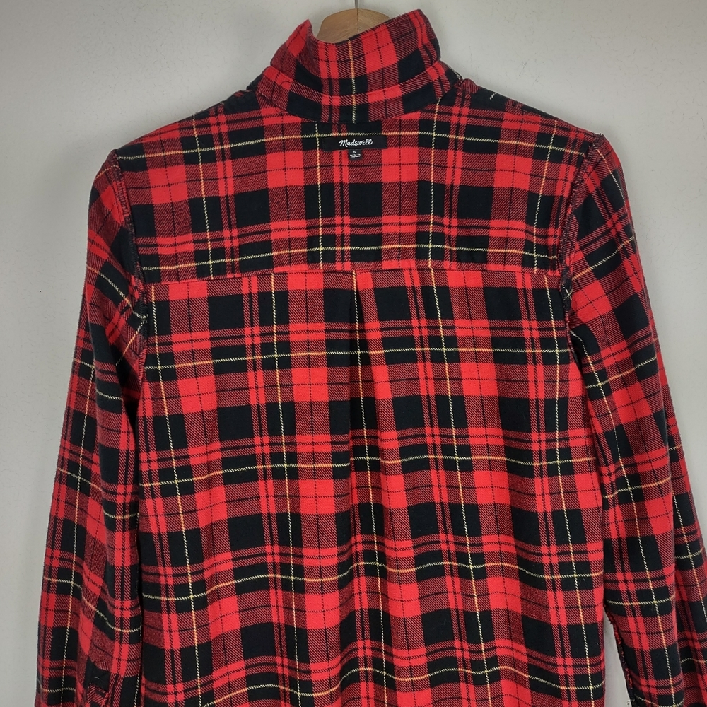 Madewell Classic Ex-Boyfriend Flannel Shirt In Kirtling Plaid - Picture 11 of 16